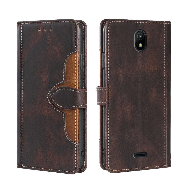 Skin Feel Magnetic Buckle Leather Phone Case, For Huawei nova 10, For Huawei nova 10 Pro, For Nok...