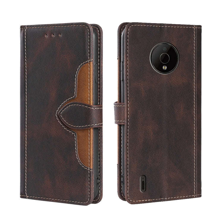 Skin Feel Magnetic Buckle Leather Phone Case, For Huawei nova 10, For Huawei nova 10 Pro, For Nok...