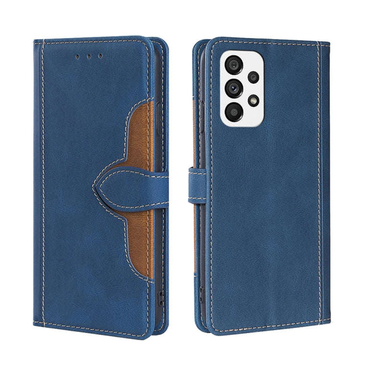Skin Feel Magnetic Buckle Leather Phone Case, For Huawei nova 10, For Huawei nova 10 Pro, For Nok...