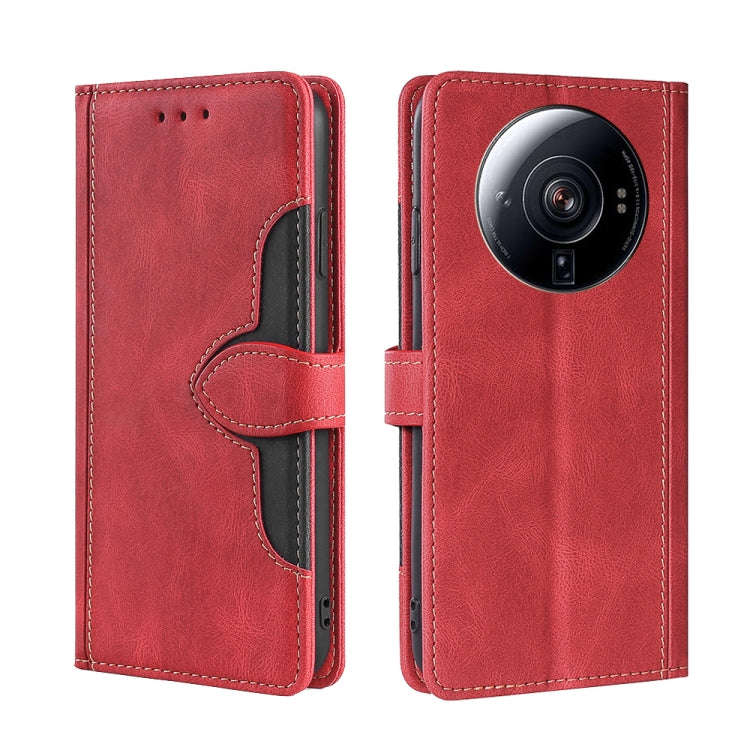 Skin Feel Magnetic Buckle Leather Phone Case, For Huawei nova 10, For Huawei nova 10 Pro, For Nok...