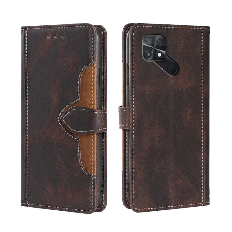 Skin Feel Magnetic Buckle Leather Phone Case, For Huawei nova 10, For Huawei nova 10 Pro, For Nok...