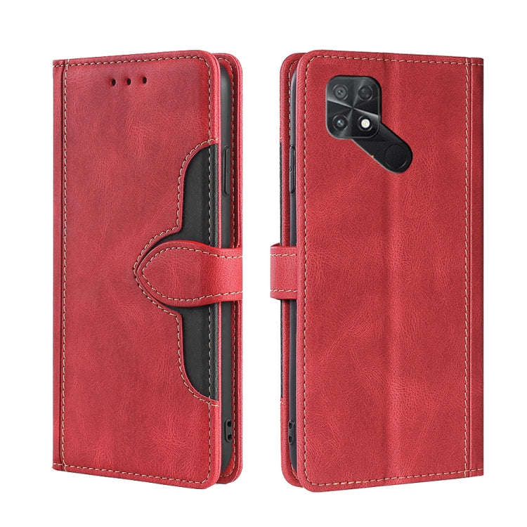 Skin Feel Magnetic Buckle Leather Phone Case, For Huawei nova 10, For Huawei nova 10 Pro, For Nok...