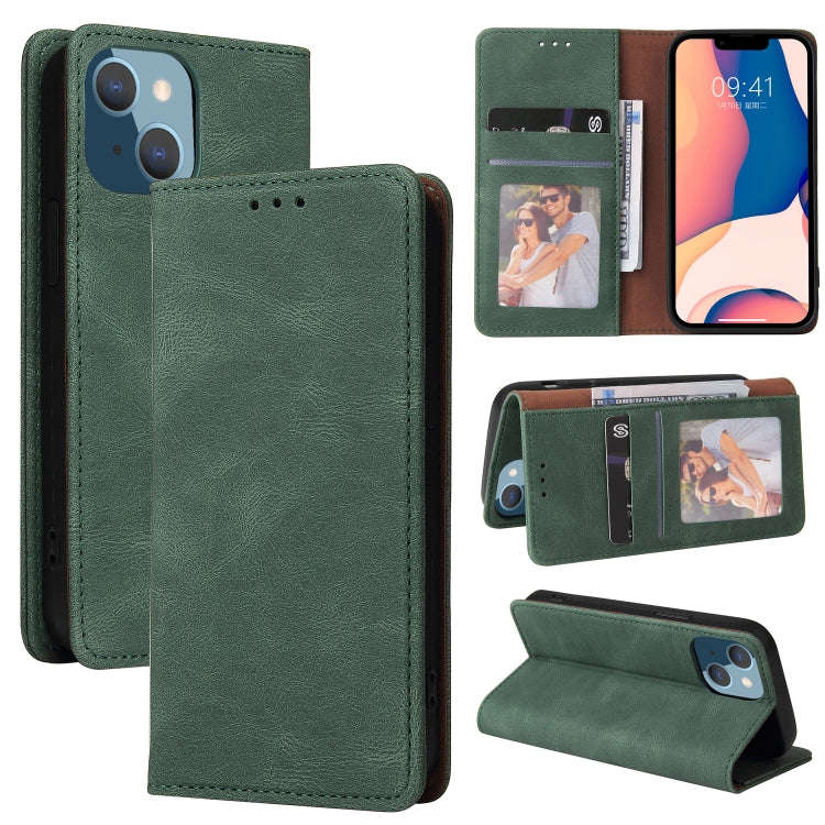 Simple Suction Closure Horizontal Flip Leather Case, For iPhone 14, For iPhone 14 Plus, For iPhon...
