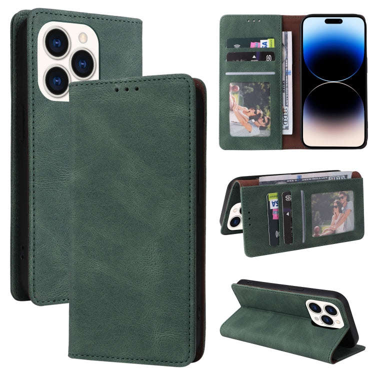 Simple Suction Closure Horizontal Flip Leather Case, For iPhone 14, For iPhone 14 Plus, For iPhon...