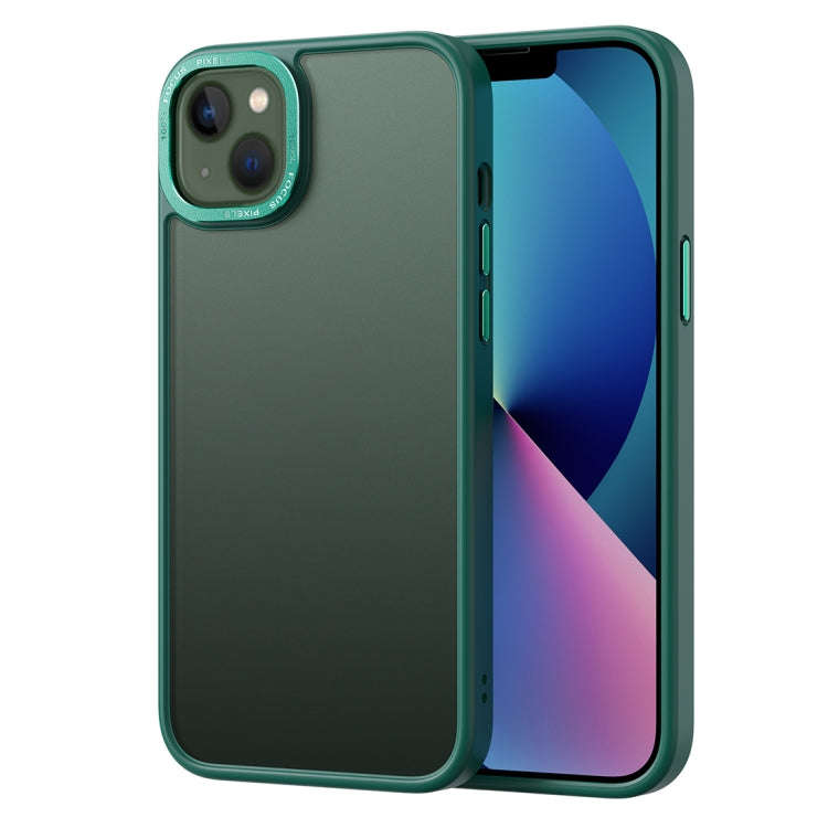 Gold Version Frosted Back Shockproof Phone Case, For iPhone 14, For iPhone 14 Plus, For iPhone 14...