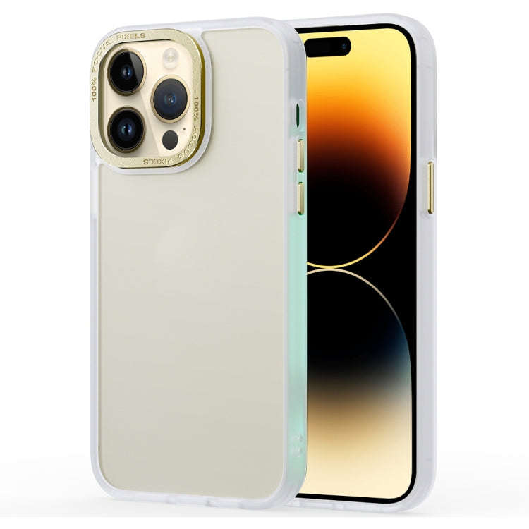 Gold Version Frosted Back Shockproof Phone Case, For iPhone 14, For iPhone 14 Plus, For iPhone 14...