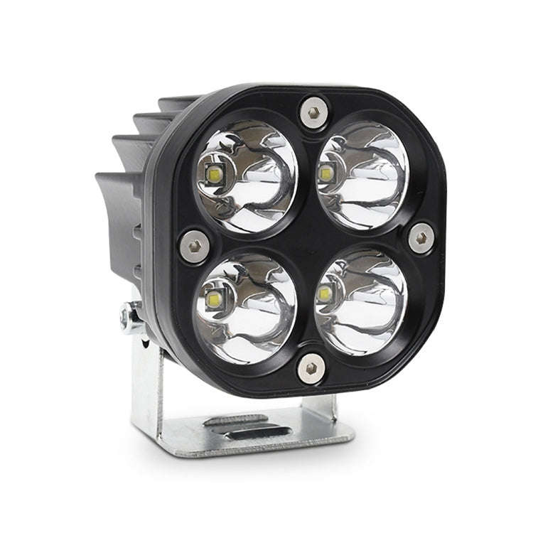 Car 3 inch 4LEDs Spotlight 20W / 2000LM / 6000K / DC9-80V, Continuous Spotlight(White Light), Con...