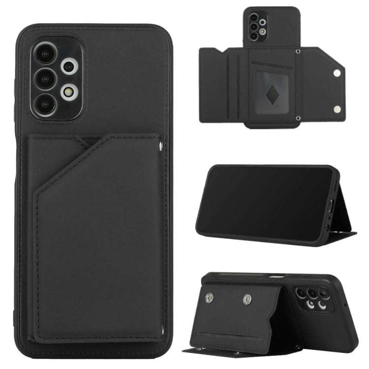Skin Feel PU + TPU + PC Back Cover Shockproof Case, For Xiaomi Redmi Note 11 5G/Poco M4 Pro 5G, F...