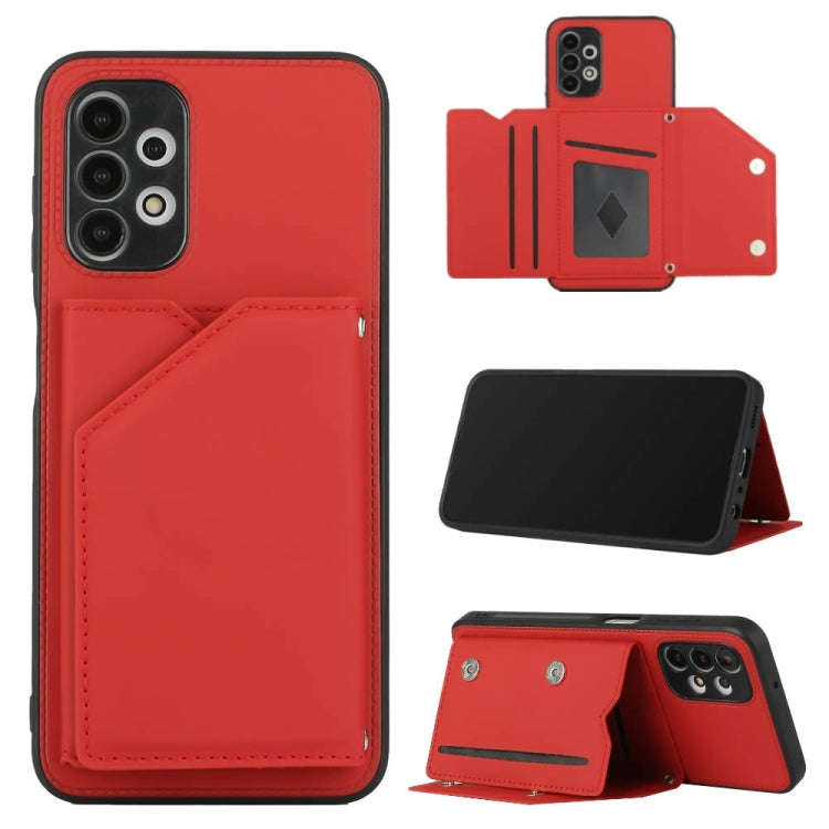 Skin Feel PU + TPU + PC Back Cover Shockproof Case, For Xiaomi Redmi Note 11 5G/Poco M4 Pro 5G, F...