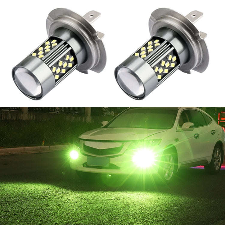 12V 7W Continuous Car LED Fog Light, 1 Pair H7, 1 Pair H11