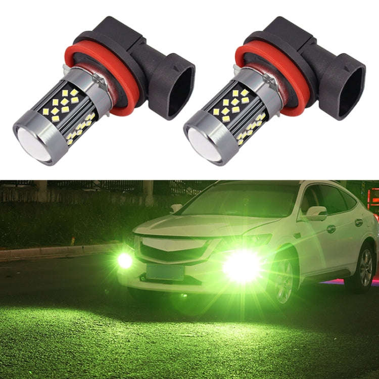 12V 7W Continuous Car LED Fog Light, 1 Pair H7, 1 Pair H11