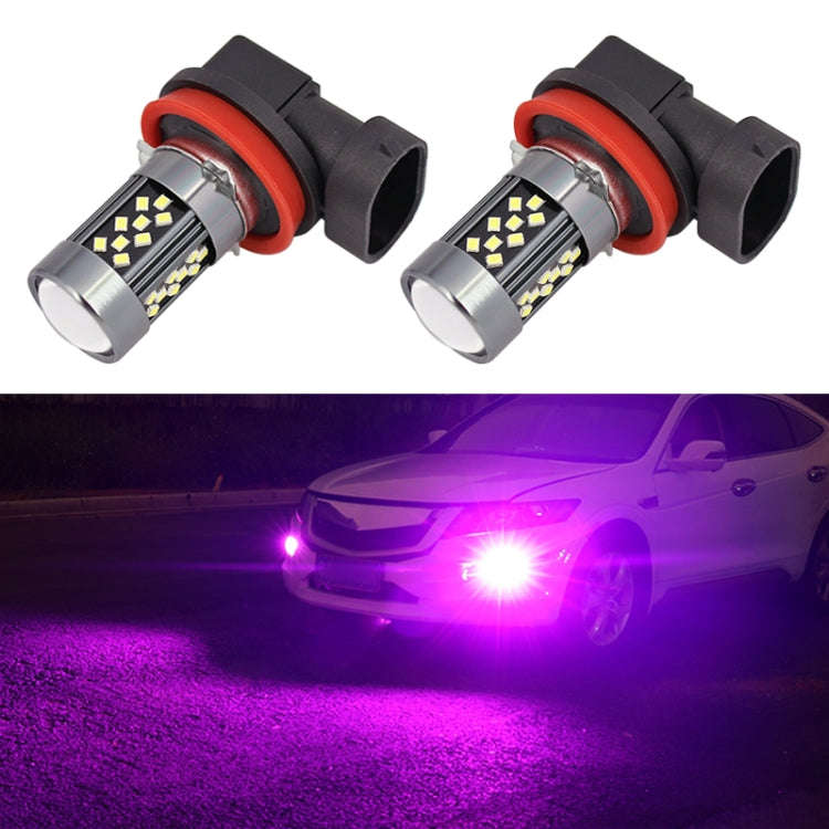 12V 7W Continuous Car LED Fog Light, 1 Pair H7, 1 Pair H11