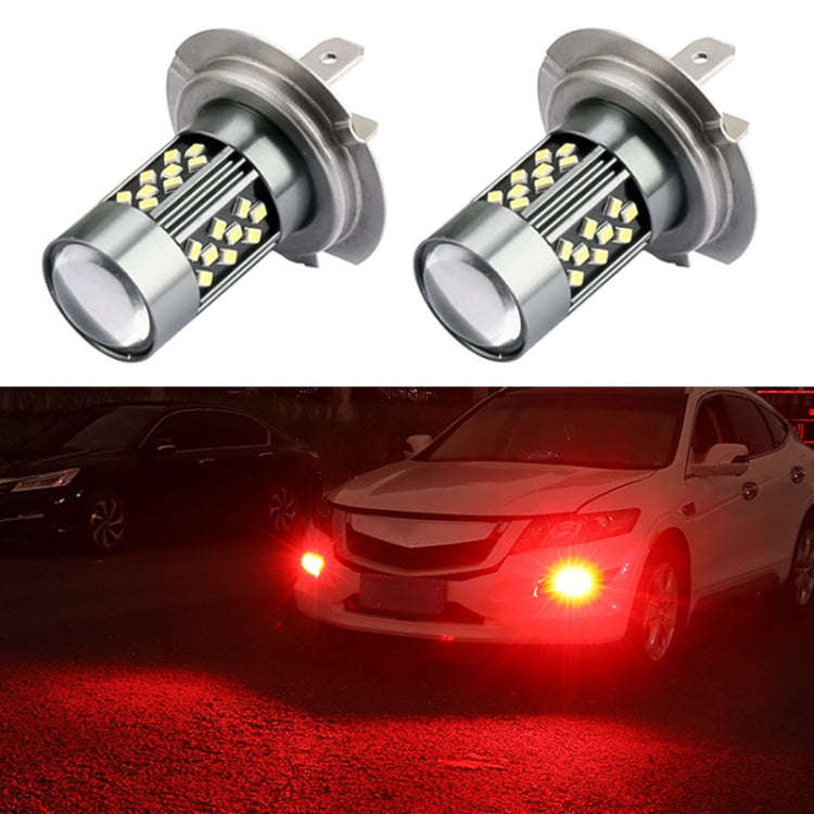 12V 7W Strobe Car LED Fog Light, 1 Pair H7, 1 Pair H11