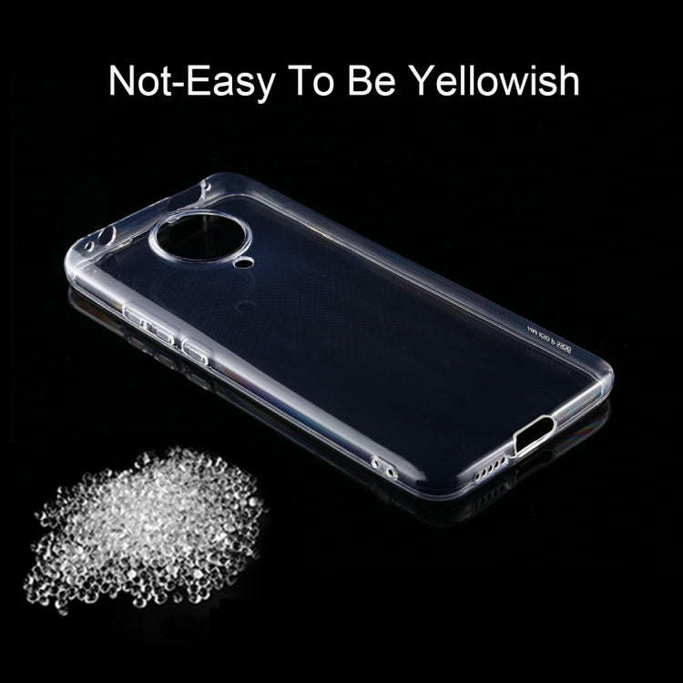 Full Coverage TPU Transparent Mobile Phone Case, For Xiaomi Redmi K30 Pro