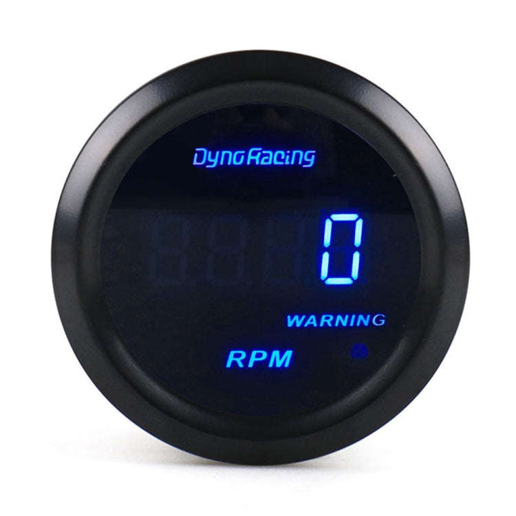 Car Modified 12V Universal 52mm Blue Light Digital Display Meter, Voltmeter, Water Temperature Ga...