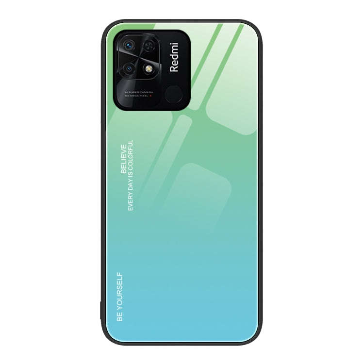 Gradient Color Glass Case, For Xiaomi Redmi 10C, For Xiaomi Redmi Note 11 5G/Poco M4 Pro, For Xia...