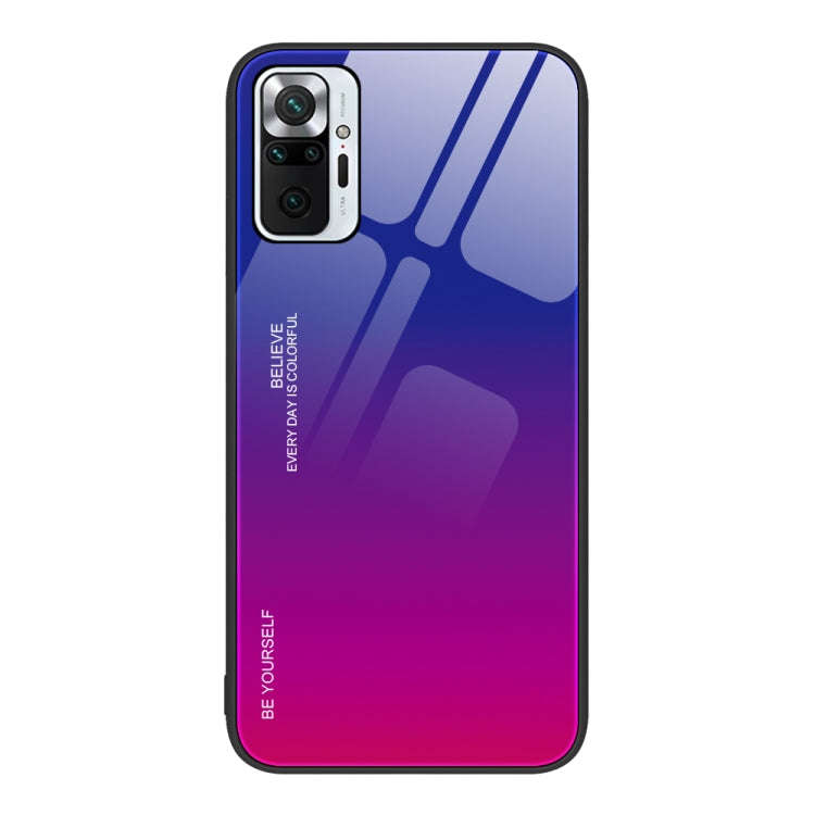 Gradient Color Glass Case, For Xiaomi Redmi 10C, For Xiaomi Redmi Note 11 5G/Poco M4 Pro, For Xia...