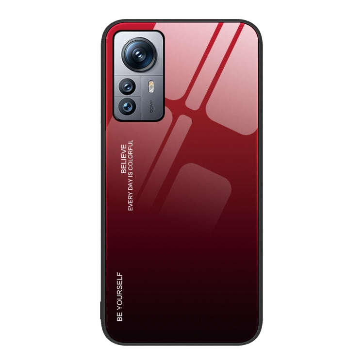 Gradient Color Glass Case, For Xiaomi Redmi Note 11E, For Xiaomi Redmi Note 11T Pro, For Xiaomi P...