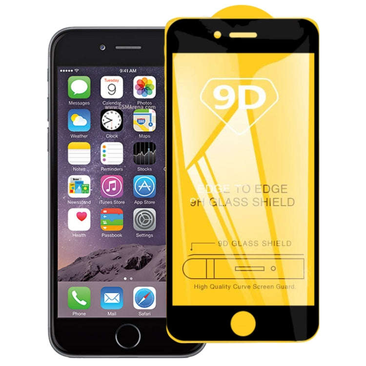 9D Full Glue Full Screen Tempered Glass Film, For iPhone 6 & iPhone 6s, For iPhone 6 Plus &  iPho...