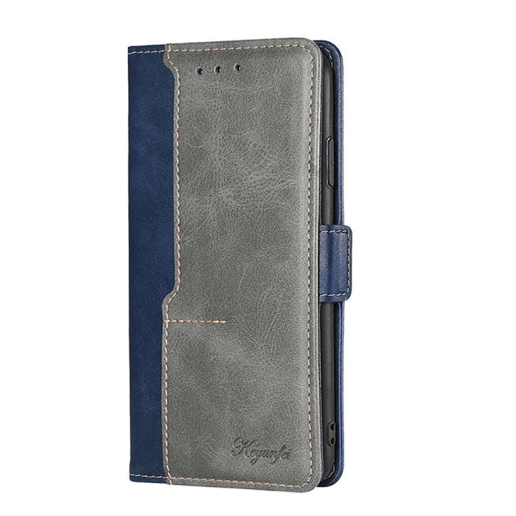 Contrast Color Side Buckle Leather Phone Case, For iPhone 14, For iPhone 14 Plus, For iPhone 14 P...