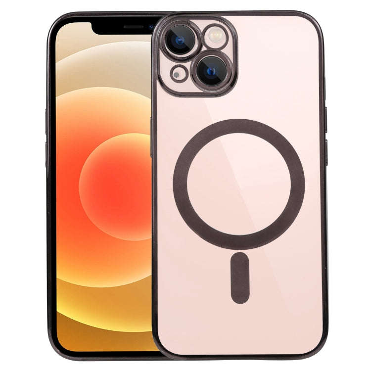 MagSafe Electroplating Straight TPU Phone Case, For iPhone 13 Pro, For iPhone 13 Pro Max, For iPh...