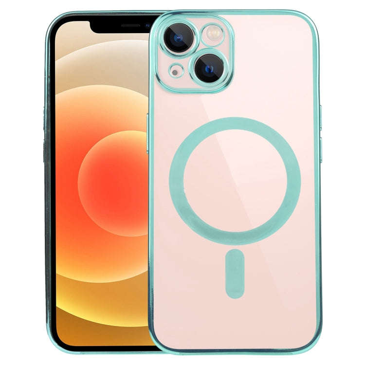 MagSafe Electroplating Straight TPU Phone Case, For iPhone 13 Pro, For iPhone 13 Pro Max, For iPh...