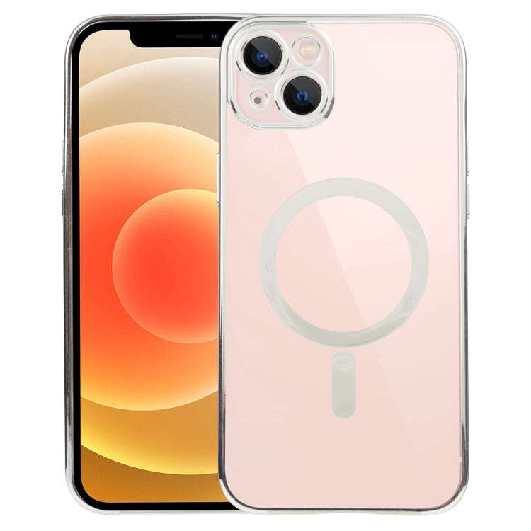 MagSafe Electroplating Straight TPU Phone Case, For iPhone 13 Pro, For iPhone 13 Pro Max, For iPh...