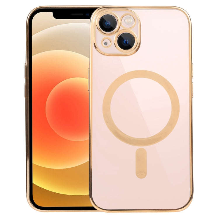 MagSafe Electroplating Straight TPU Phone Case, For iPhone 13 Pro, For iPhone 13 Pro Max, For iPh...