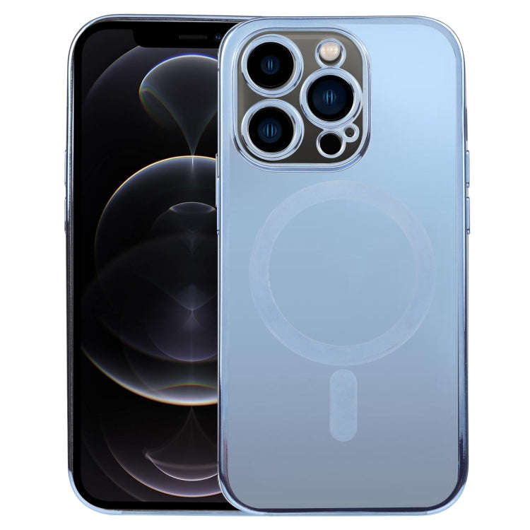 MagSafe Electroplating Straight TPU Phone Case, For iPhone 13 Pro, For iPhone 13 Pro Max, For iPh...