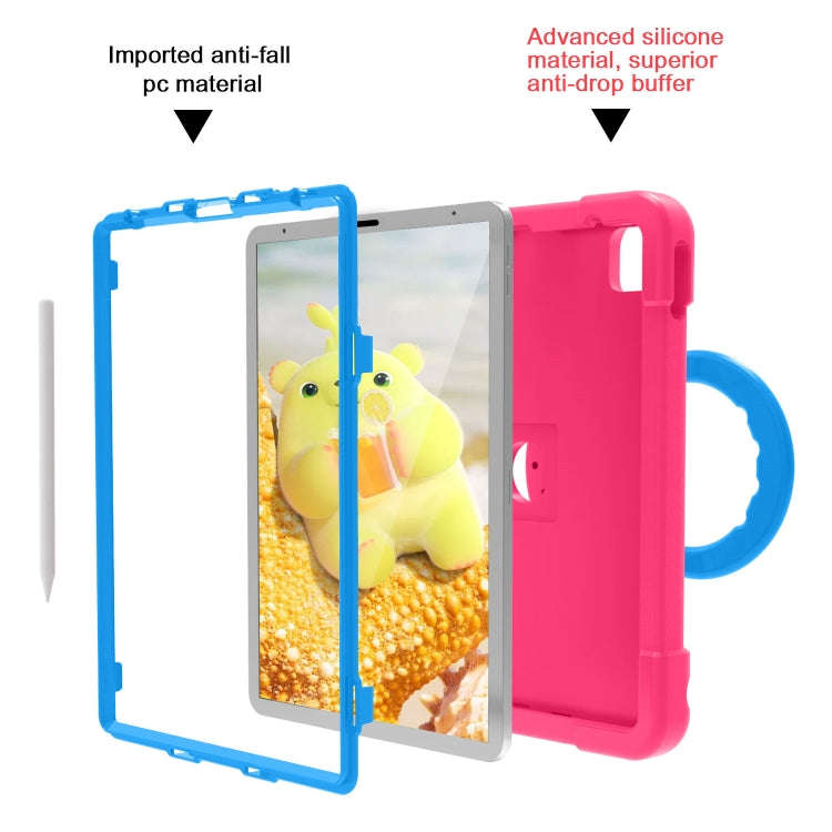 PC + Silicone Shockproof Combination Case with 360 Degree Rotating Holder & Handle, For iPad Pro ...