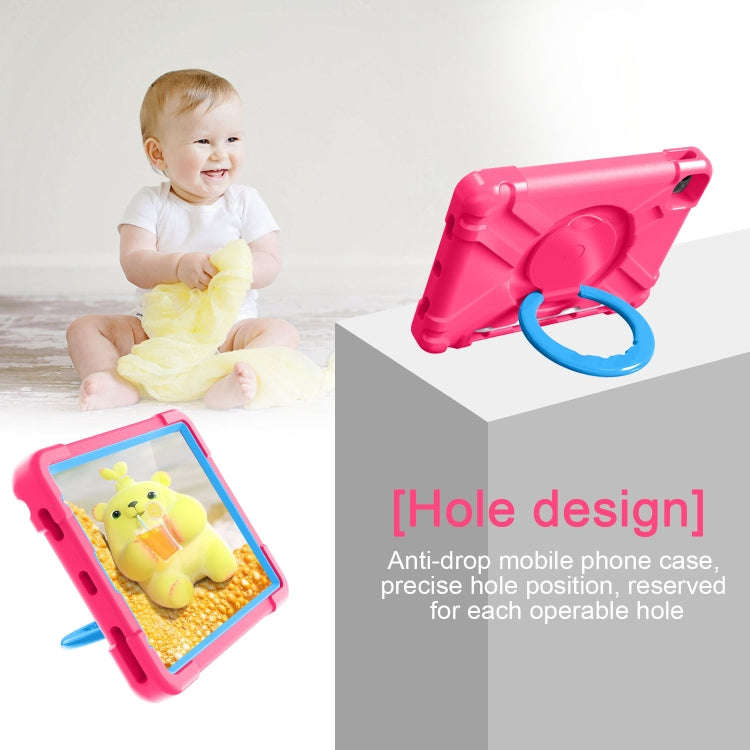 PC + Silicone Shockproof Combination Case with 360 Degree Rotating Holder & Handle, For iPad Pro ...