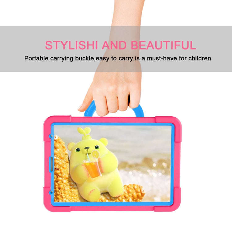 PC + Silicone Shockproof Combination Case with 360 Degree Rotating Holder & Handle, For iPad Pro ...