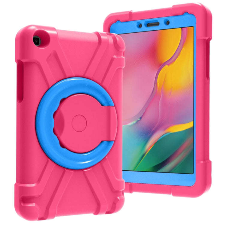 PC + Silicone Shockproof Combination Case with 360 Degree Rotating Holder & Handle, For iPad Pro ...