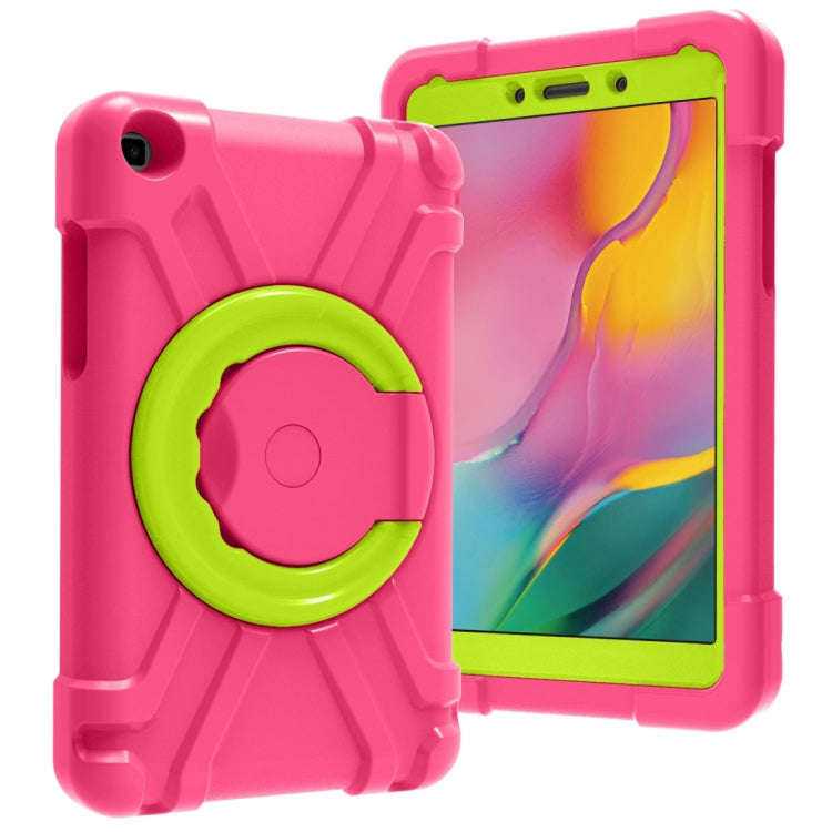 PC + Silicone Shockproof Combination Case with 360 Degree Rotating Holder & Handle, For iPad Pro ...