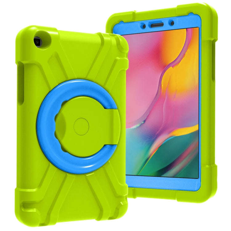 PC + Silicone Shockproof Combination Case with 360 Degree Rotating Holder & Handle, For iPad Pro ...