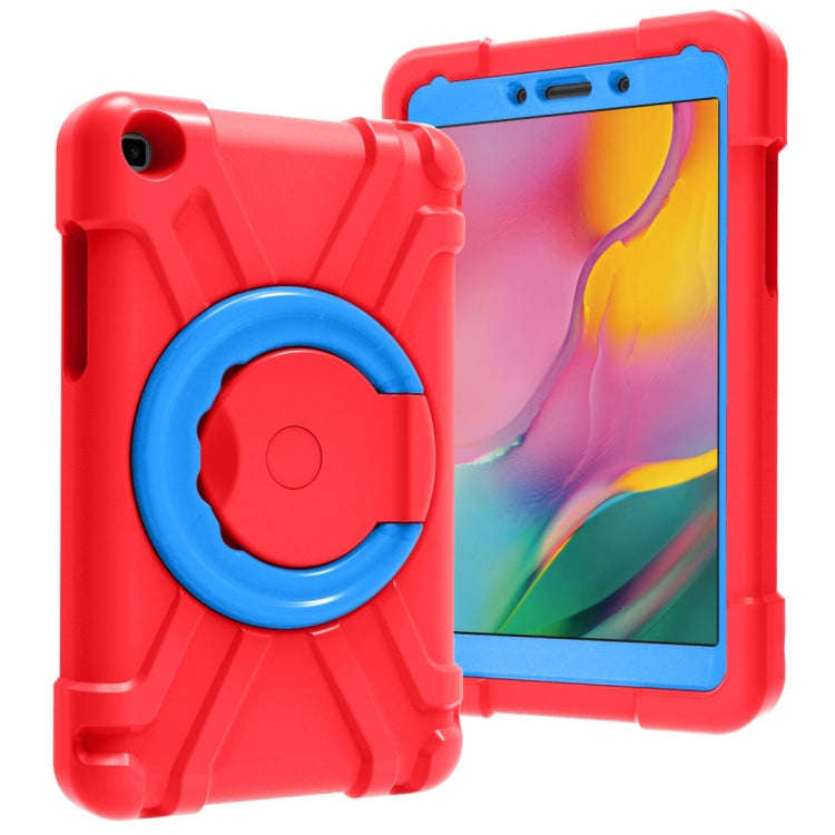 PC + Silicone Shockproof Combination Case with 360 Degree Rotating Holder & Handle, For iPad Pro ...