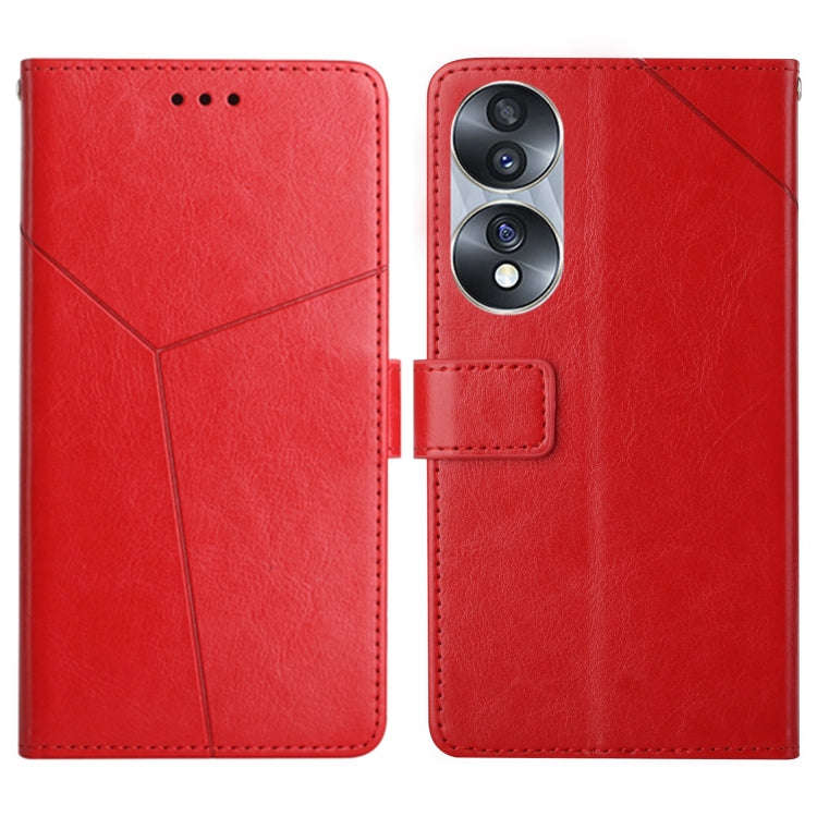 HT01 Y-shaped Pattern Flip Leather Phone Case, For Motorola Moto G32, For Nothing Phone 1, For OP...