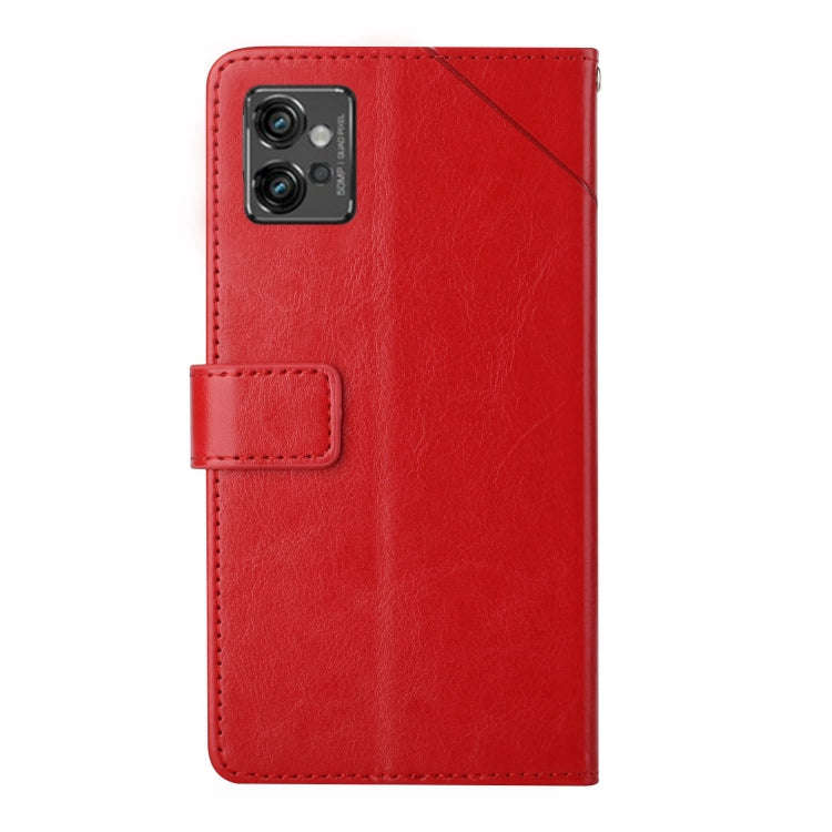 HT01 Y-shaped Pattern Flip Leather Phone Case, For Motorola Moto G32, For Nothing Phone 1, For OP...
