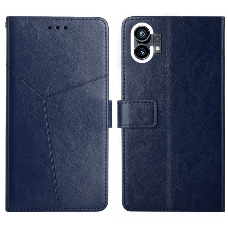 HT01 Y-shaped Pattern Flip Leather Phone Case, For Motorola Moto G32, For Nothing Phone 1, For OP...