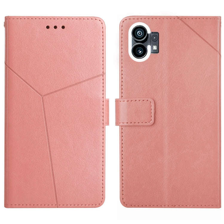 HT01 Y-shaped Pattern Flip Leather Phone Case, For Motorola Moto G32, For Nothing Phone 1, For OP...