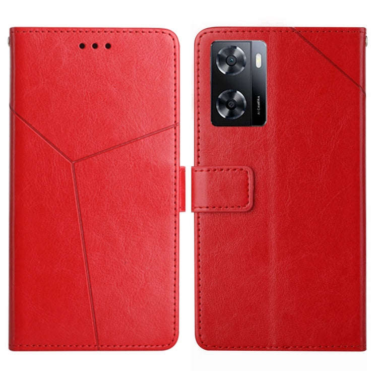 HT01 Y-shaped Pattern Flip Leather Phone Case, For Motorola Moto G32, For Nothing Phone 1, For OP...