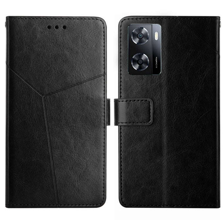 HT01 Y-shaped Pattern Flip Leather Phone Case, For Motorola Moto G32, For Nothing Phone 1, For OP...