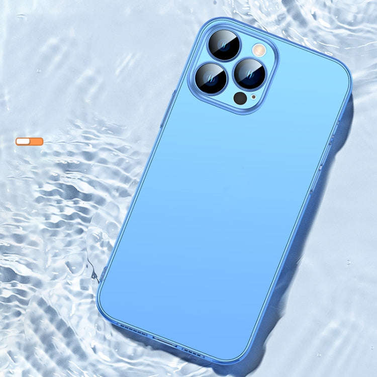 Camera Protector Translucent Frosted PC Phone Case, For iPhone 14 Pro, For iPhone 12 Pro Max