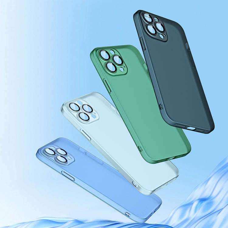 Camera Protector Translucent Frosted PC Phone Case, For iPhone 14 Pro, For iPhone 12 Pro Max