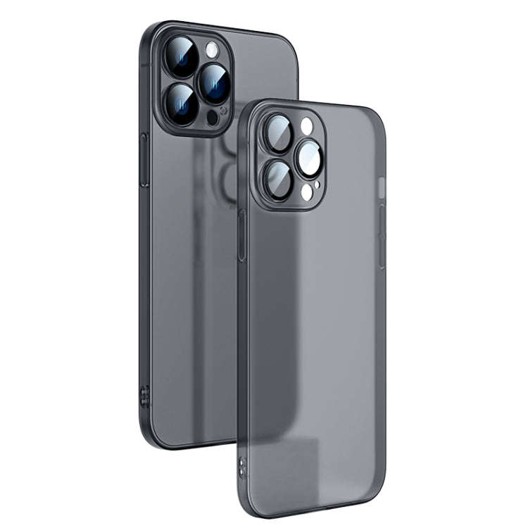 Camera Protector Translucent Frosted PC Phone Case, For iPhone 14 Pro, For iPhone 12 Pro Max