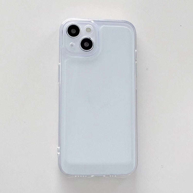 Space Fine Hole Transparent TPU Shockproof Protective Case, For iPhone 14