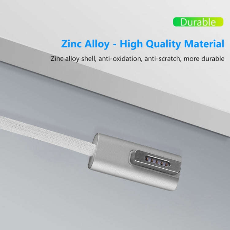 100W 5 Pin MagSafe 1 (L-shaped) to USB-C / Type-C PD Charging Cable, Cable Length: 1.8m, MagSafe ...