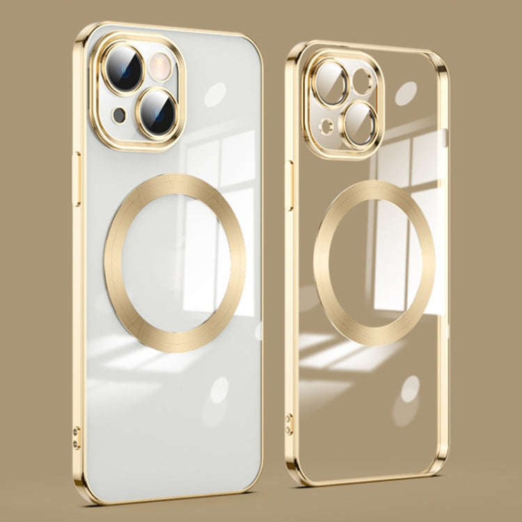 Lens Protector MagSafe Electroplated Phone Case, For iPhone 14 Pro, For iPhone 14 Plus, For iPhon...
