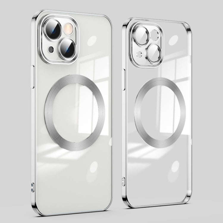 Lens Protector MagSafe Electroplated Phone Case, For iPhone 14 Pro, For iPhone 14 Plus, For iPhon...