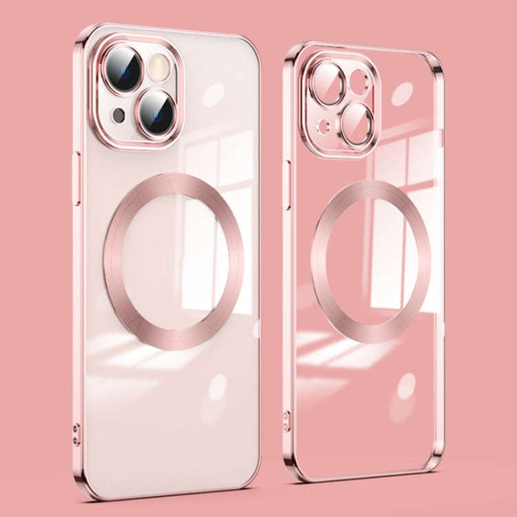 Lens Protector MagSafe Electroplated Phone Case, For iPhone 14 Pro, For iPhone 14 Plus, For iPhon...